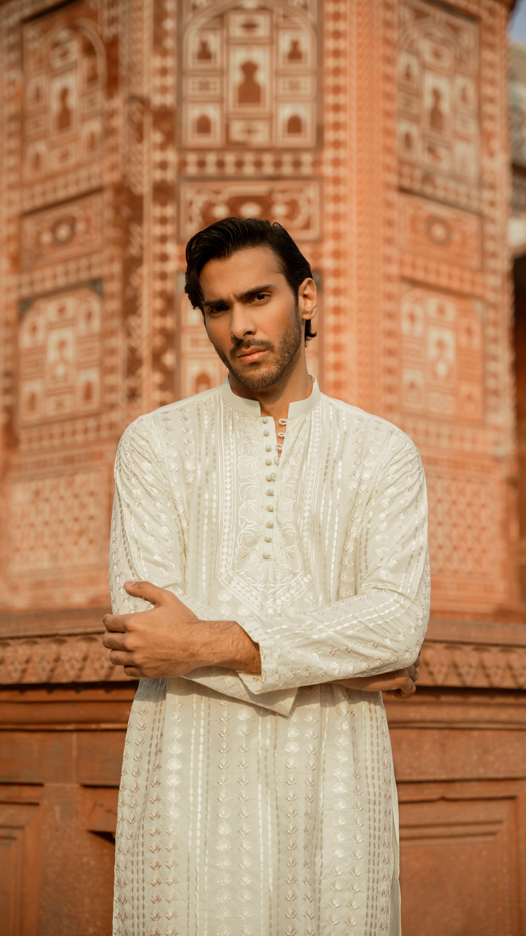 CK 744 BOSCI Color Chikankari Embroidery Kurta With Trouser