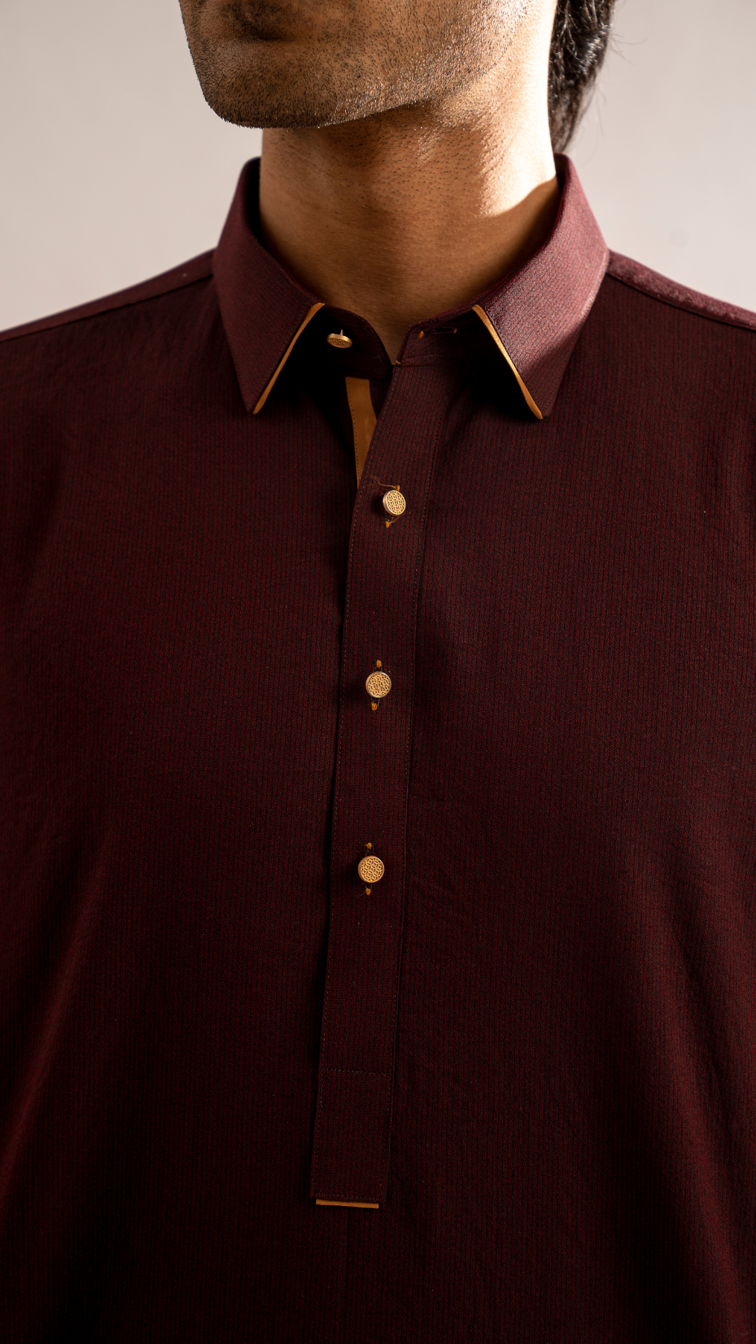 ER 686 Maroon Traditional Kurta Shalwar Dress For Men