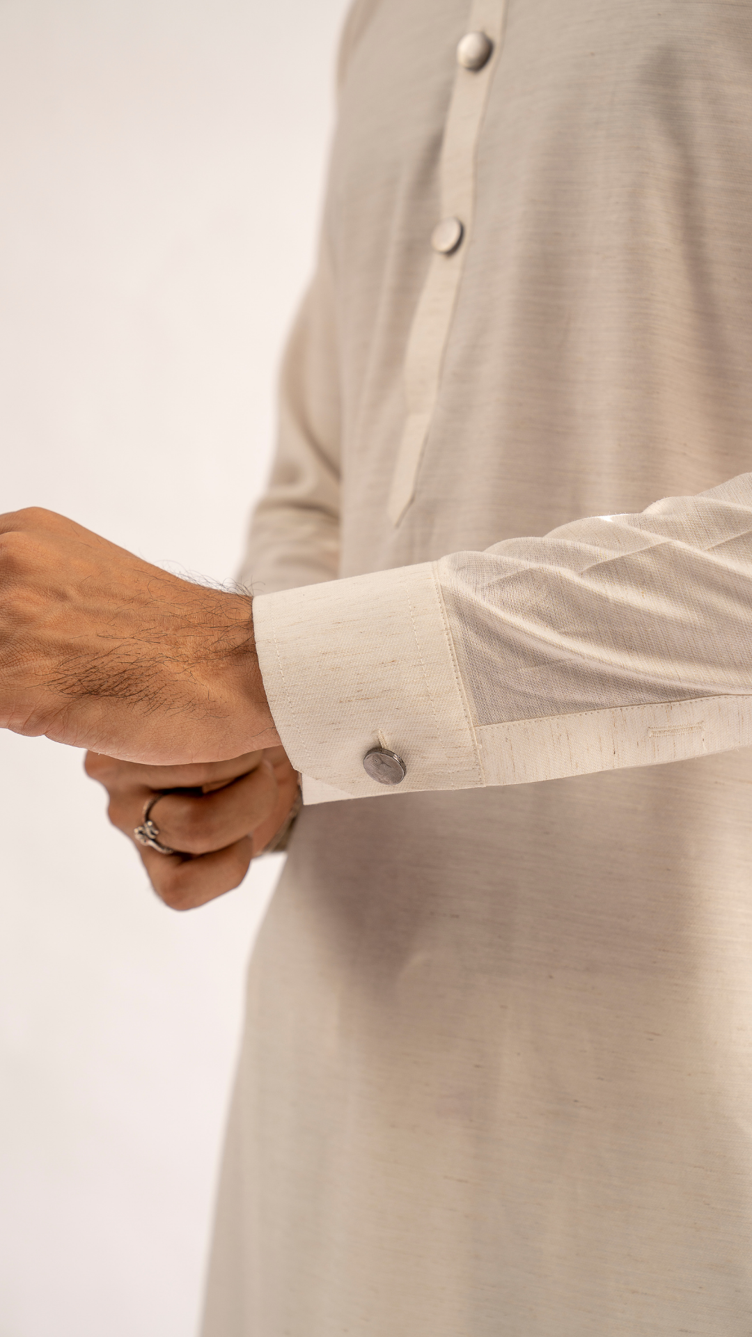 ER 699 Traditional White Kurta Shalwar For Men