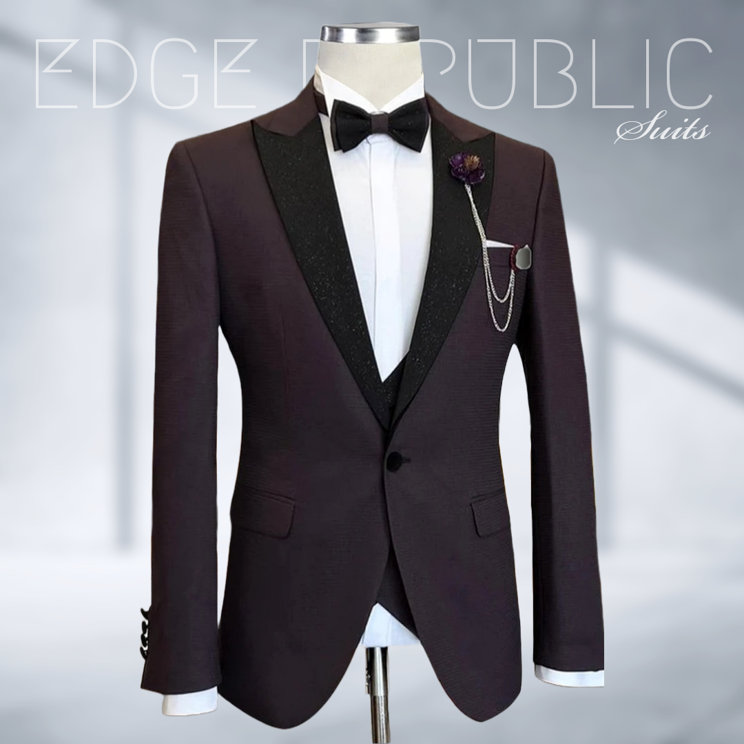 Single Button Tuxedo Men For Groom