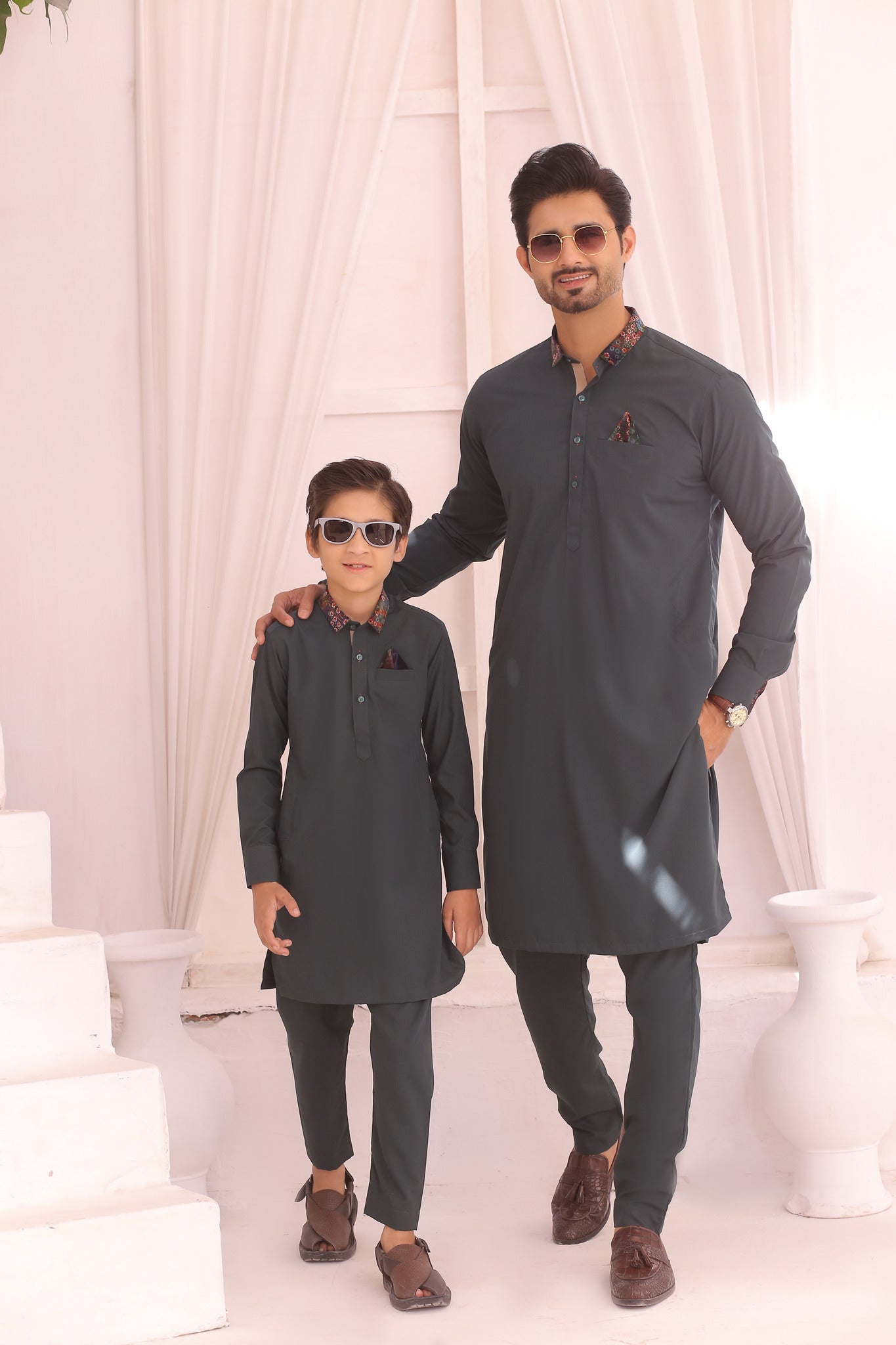 ER FS 1 Festive Father Son Kurta Pajama