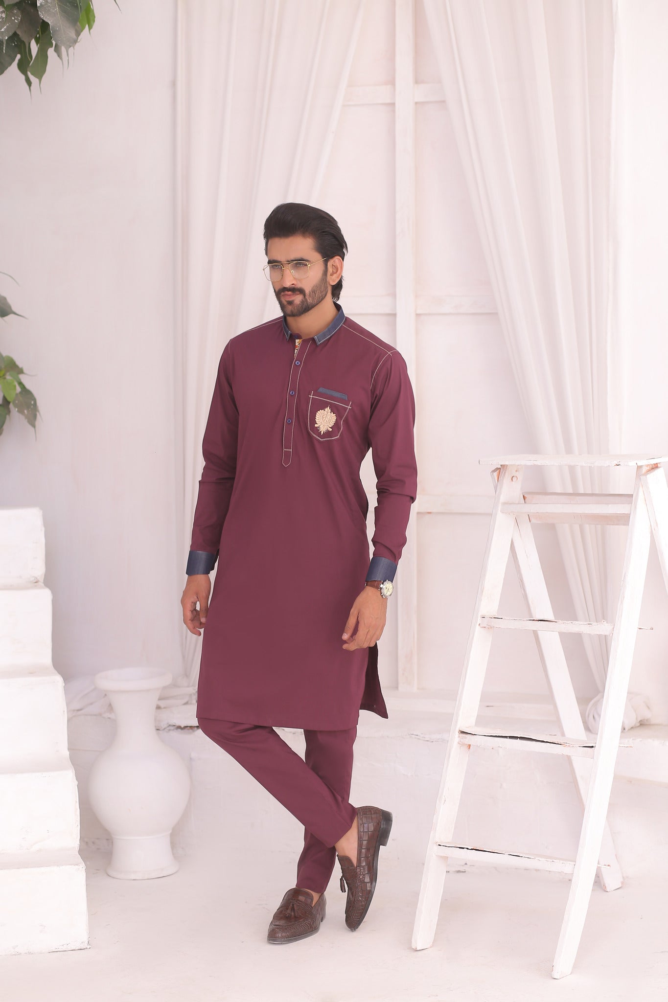 black kurta