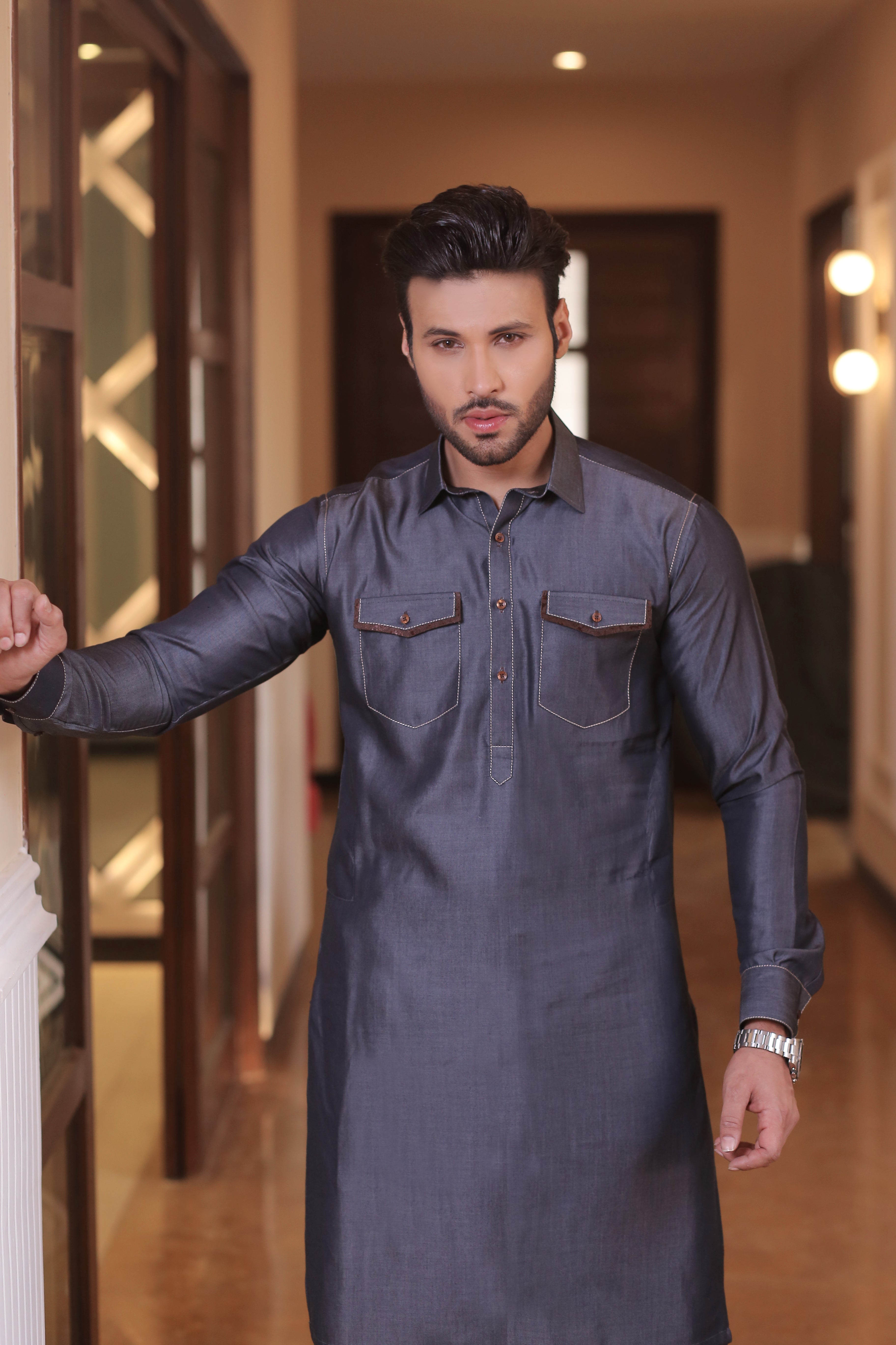 ER 697 Jeans Kurta Pajama