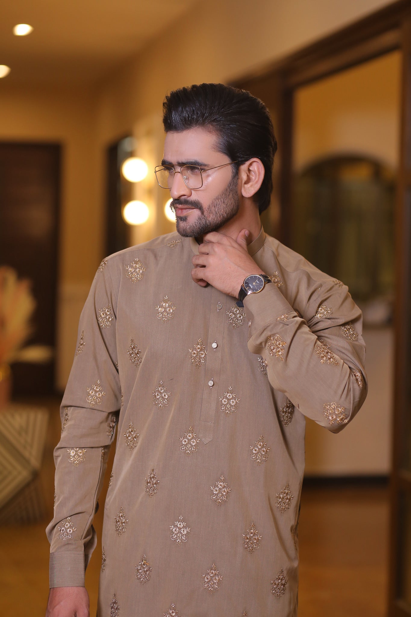 CK 731 Brown Kurta And Pajama