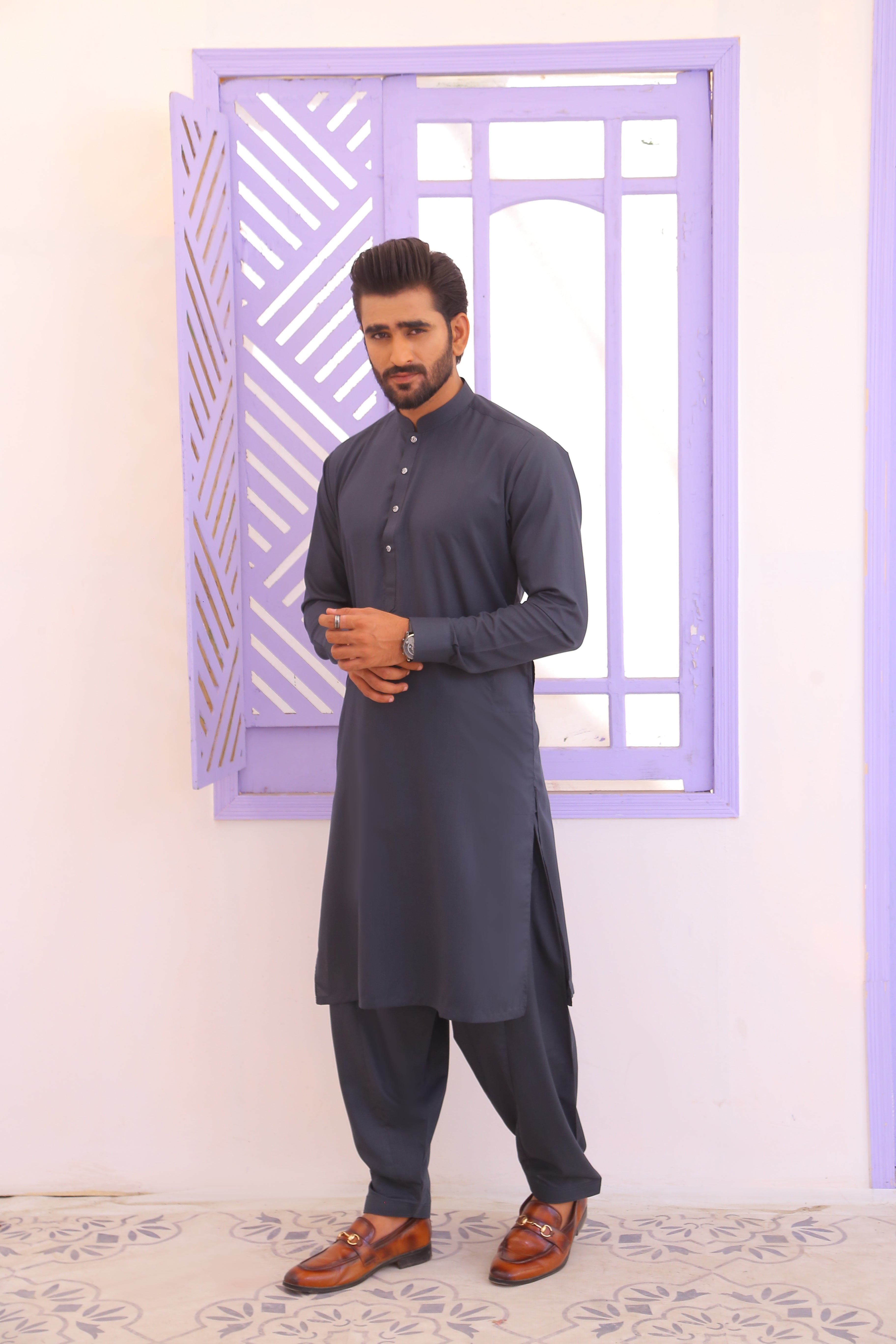 ER 780 Mughlai Kameez Shalwar For Men