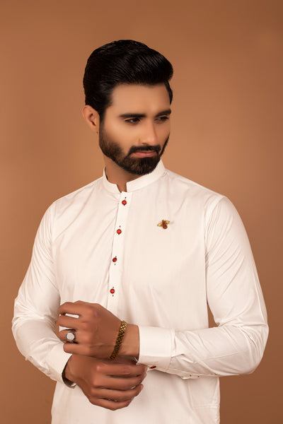 ER 320 White Dress For Men Edge Republic ER 320 White Dress For Men Edge Republic