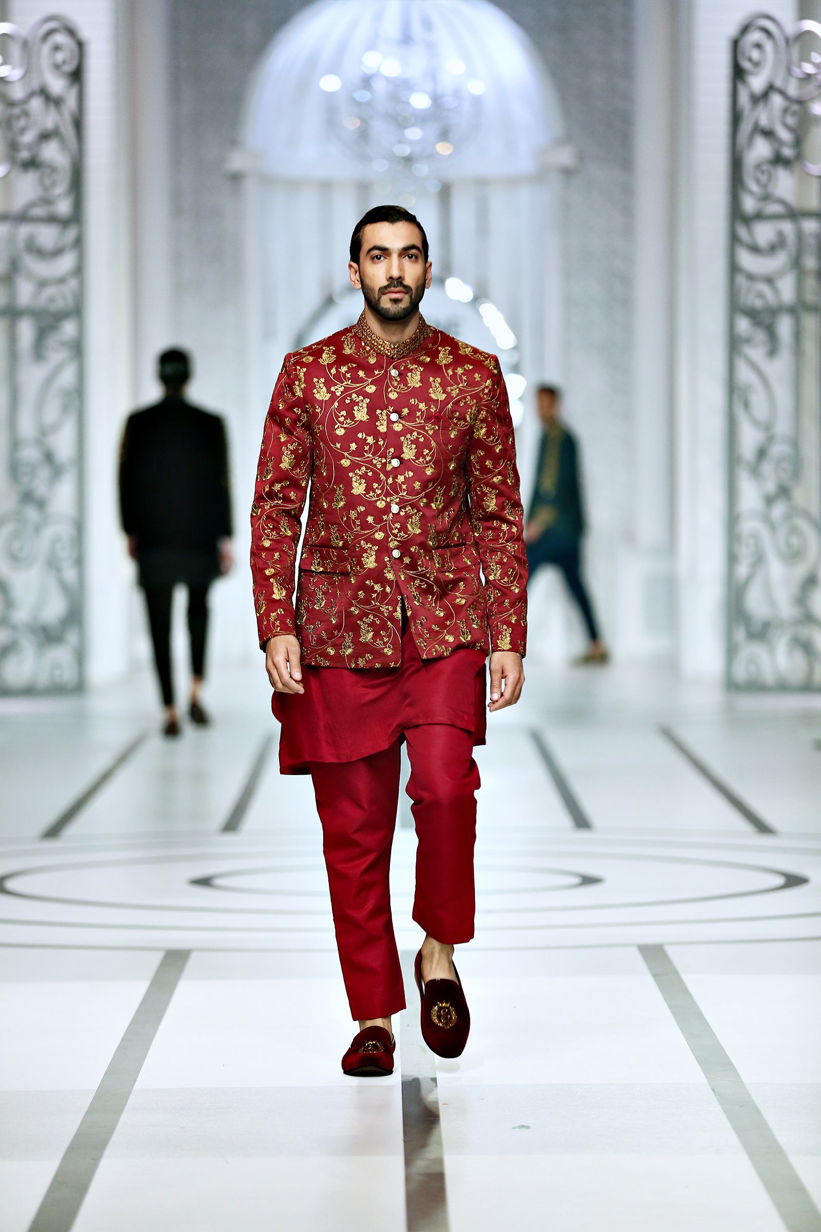 Maroon Copper Prince Coat by BCW PC 47