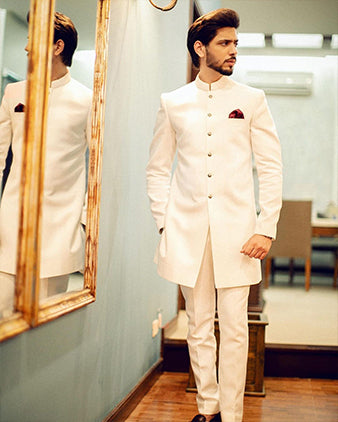 ER SH-095 Black Sherwani