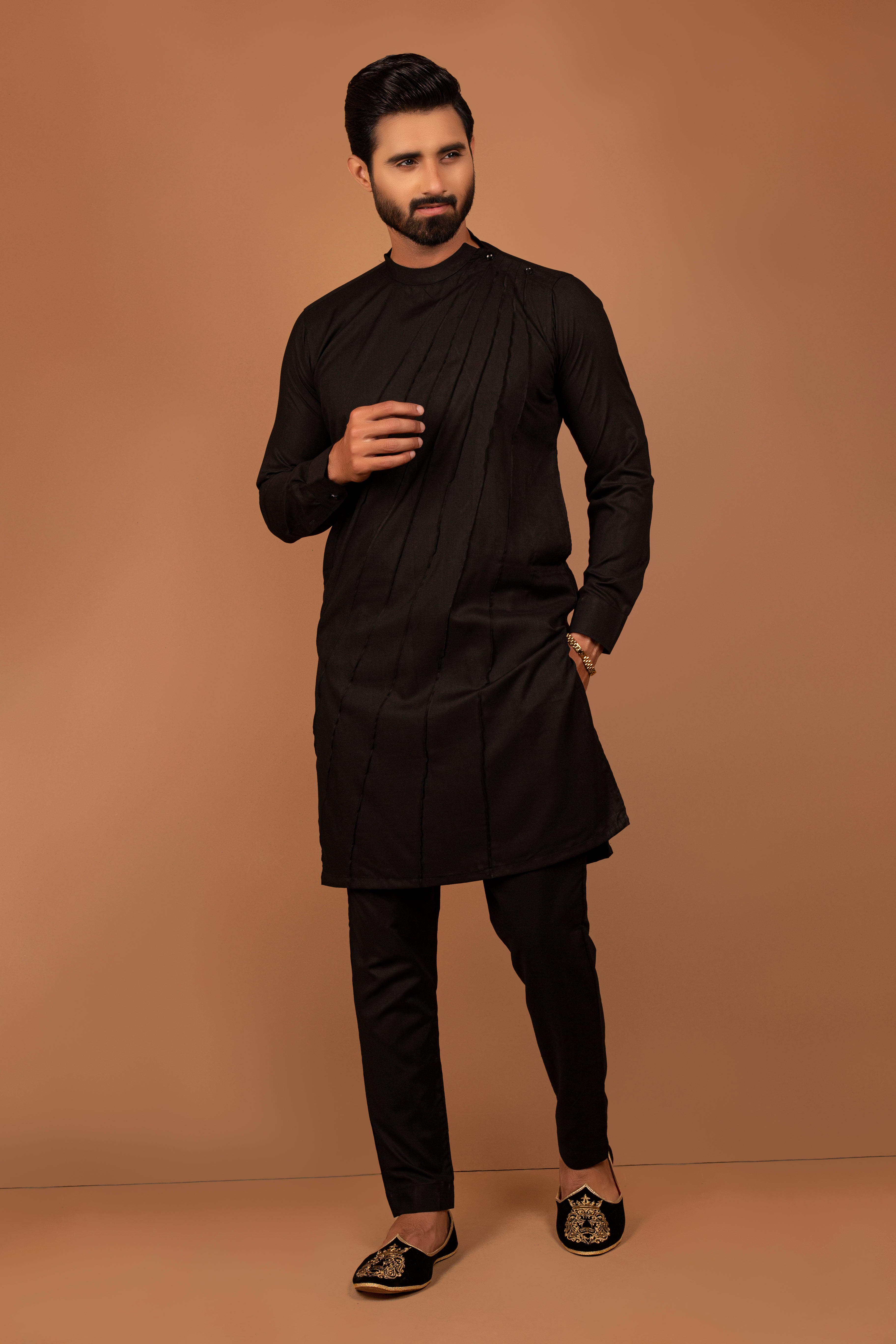 ER 330 Black Kurta Pajama
