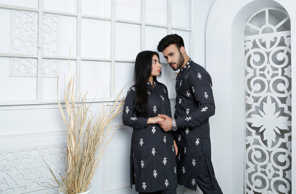 ER CP 3 Pink Embroided Couple Suits – Edge Republic