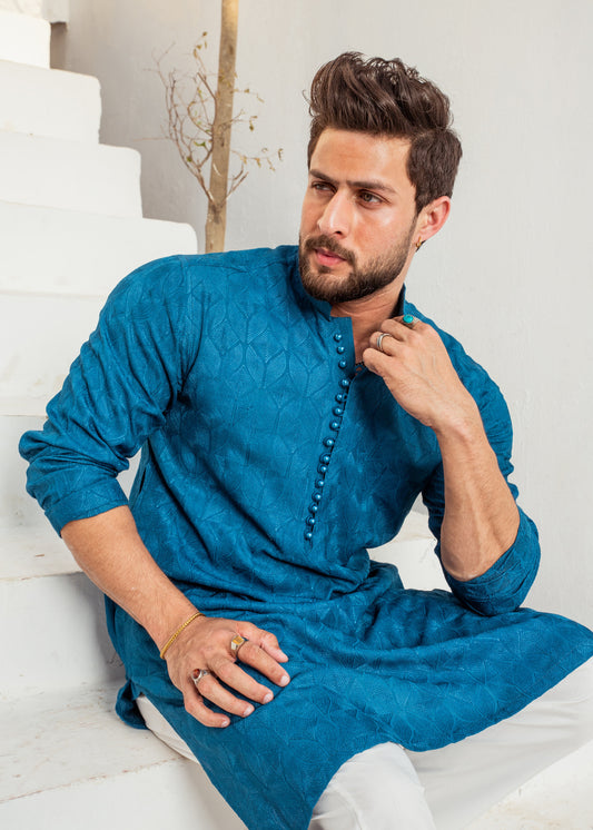 CK 727 Royal Chicken Kari Kurta Pajama For Men