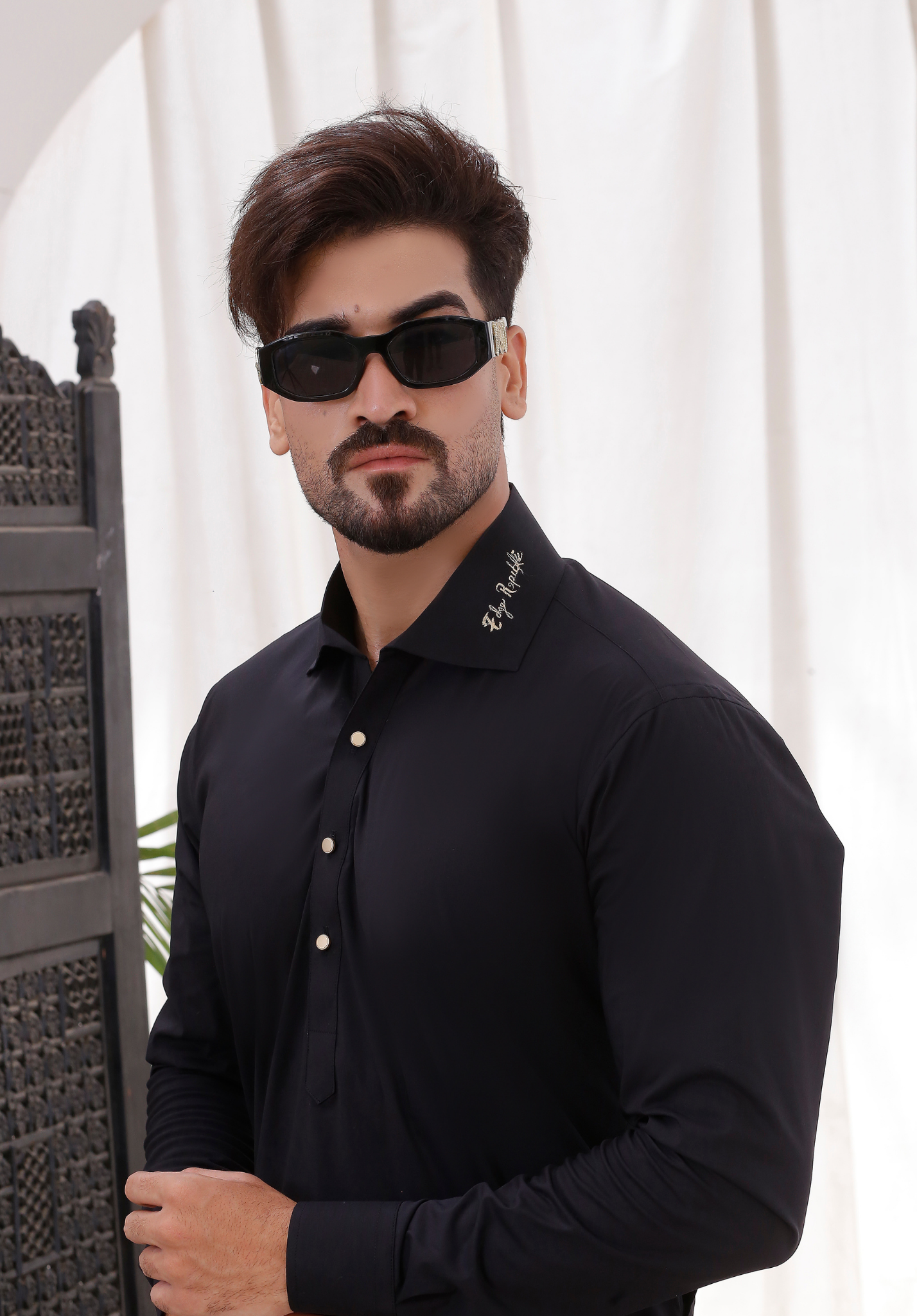 ER 796 Black Shalwar Kameez