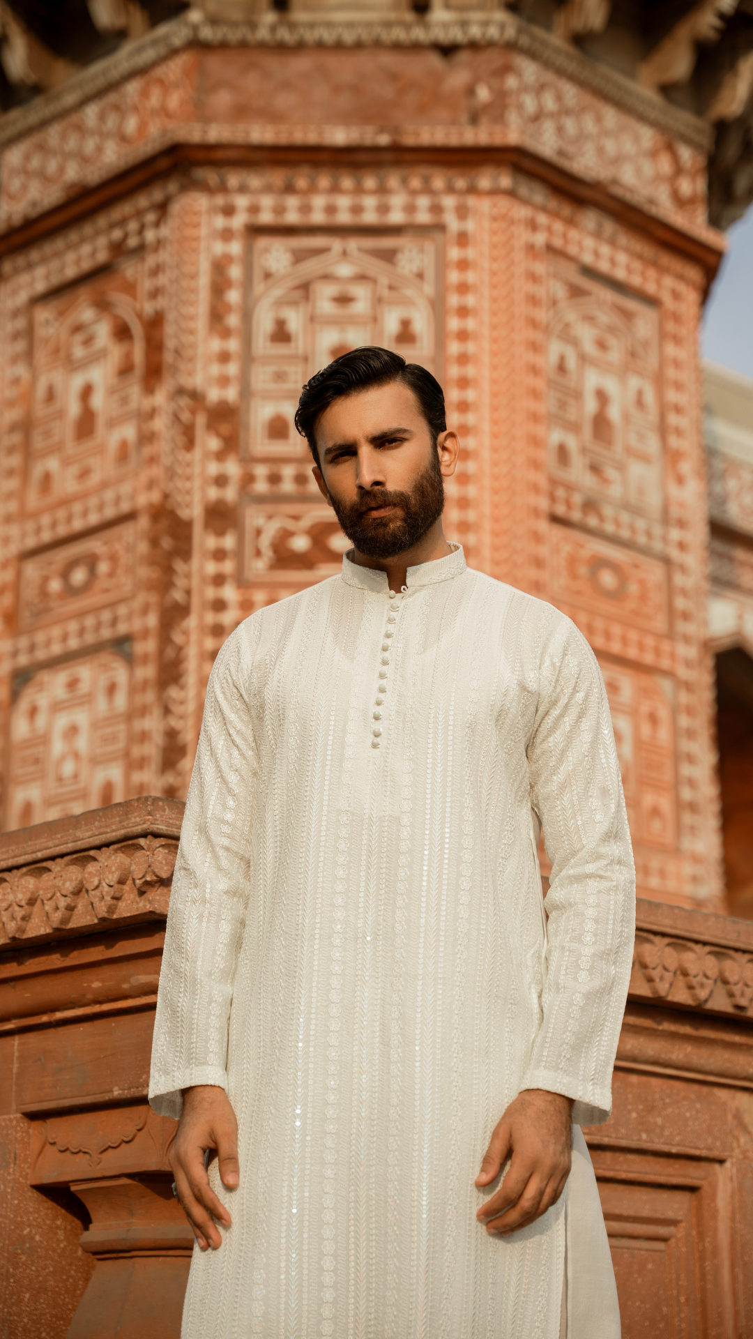 MR 72 Mirror Work Kurta For Men