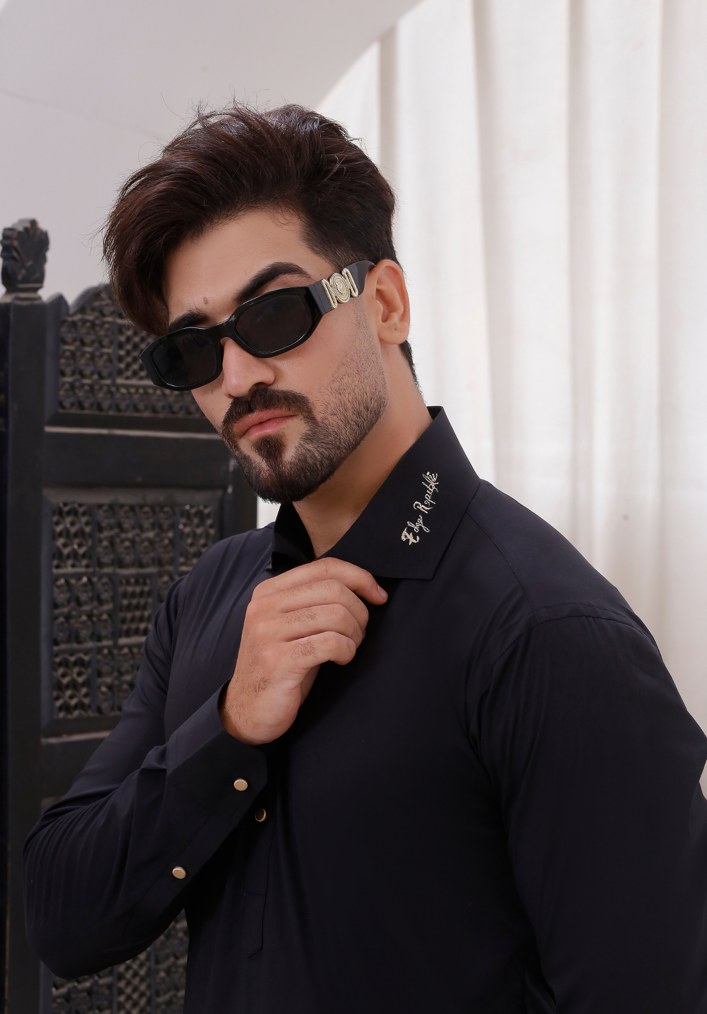 ER 796 Black Shalwar Kameez