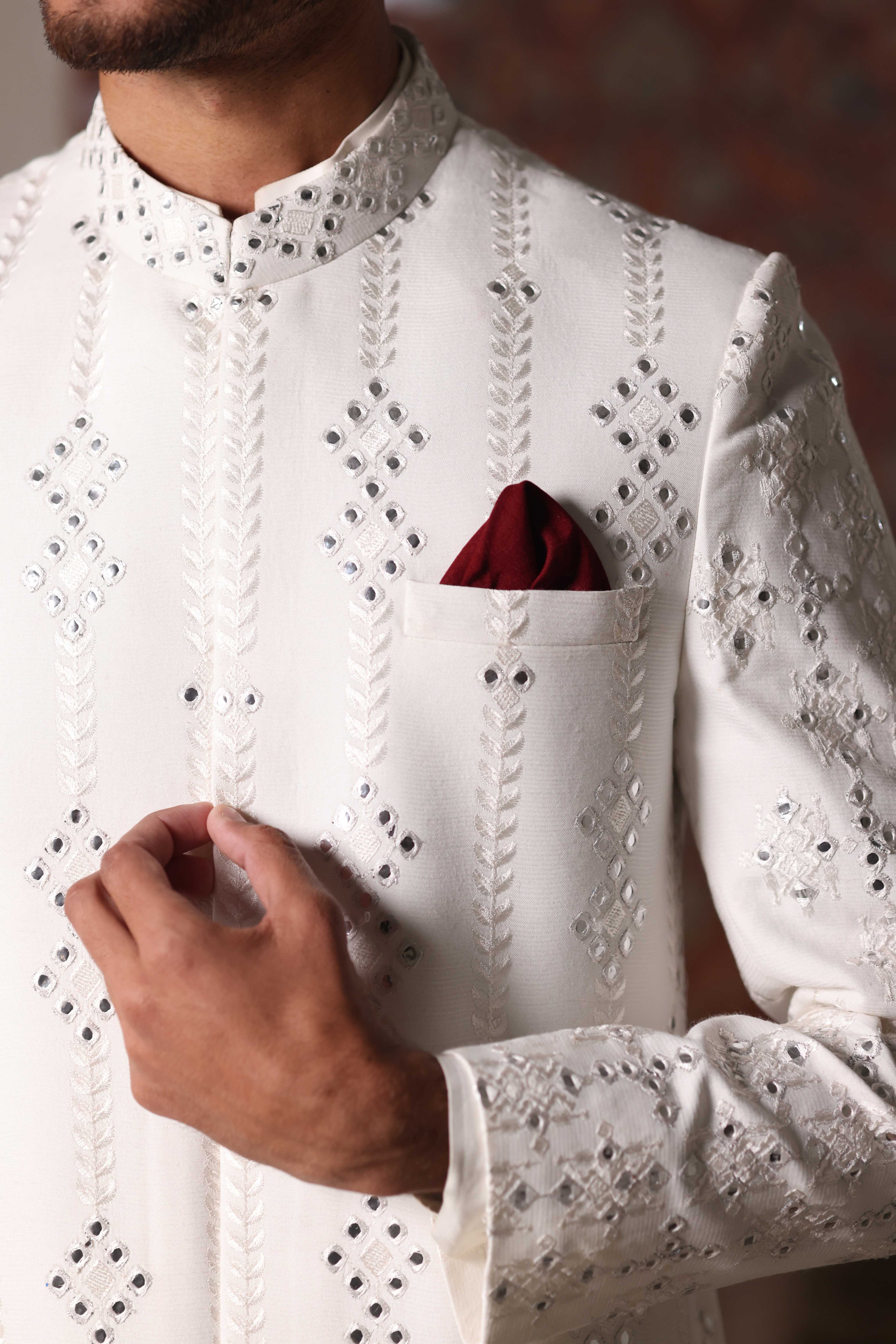 ER 3021 White Prince Coat