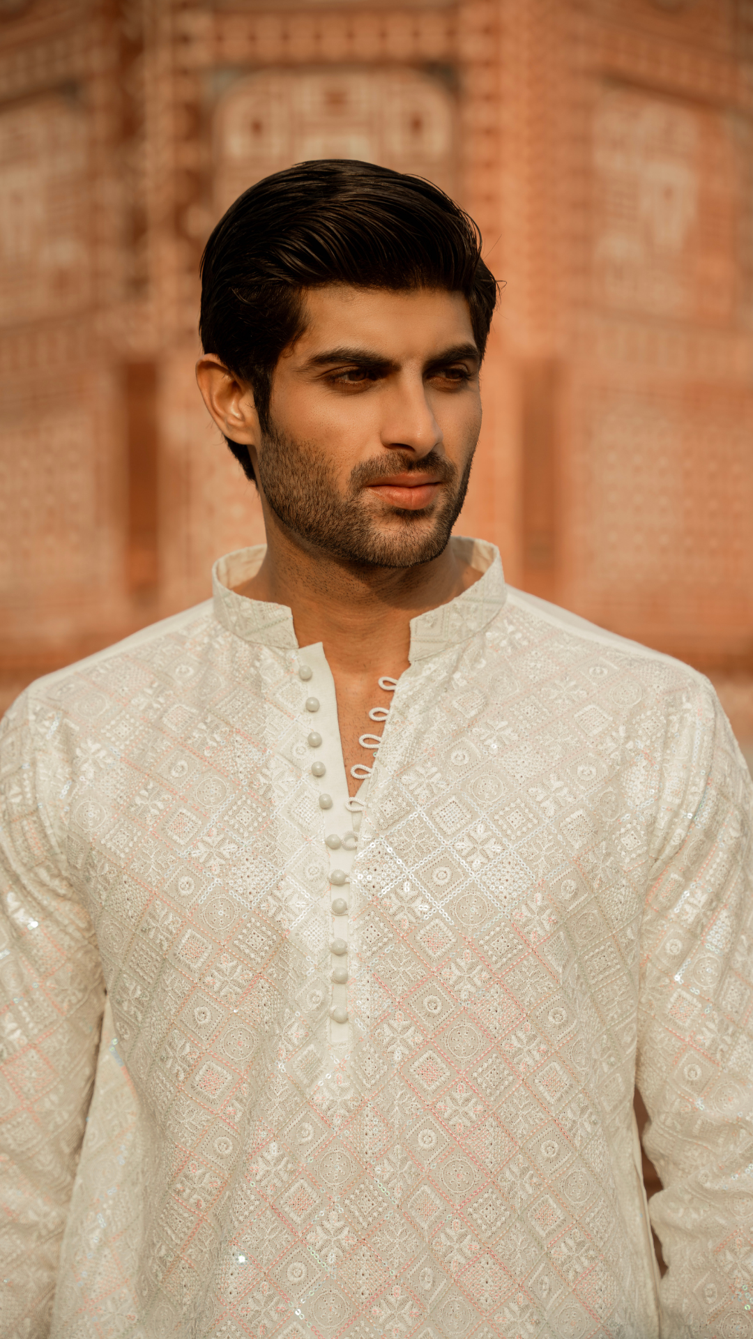 MR 76 Mirror Work Kurta For Man