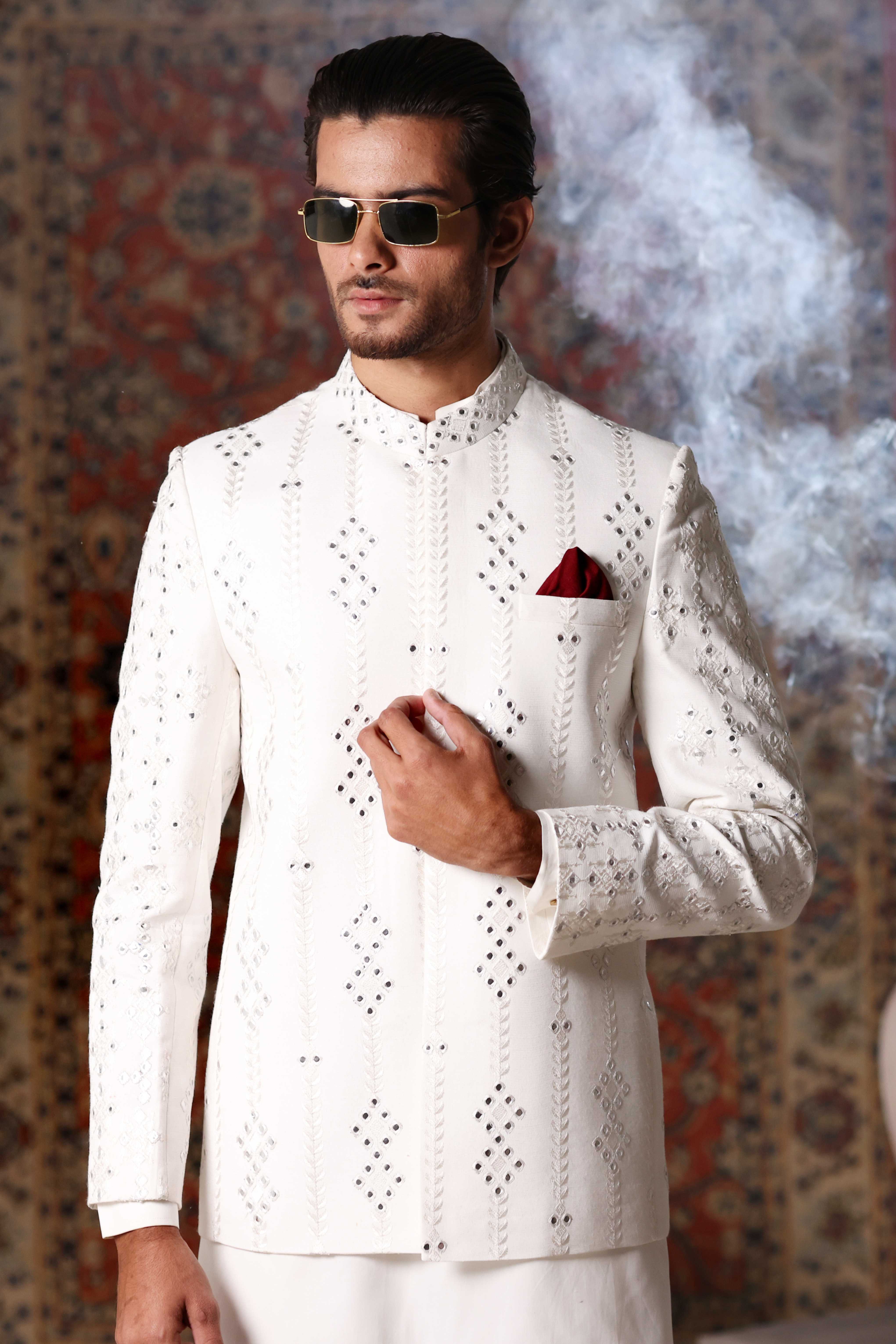 ER 3021 White Prince Coat