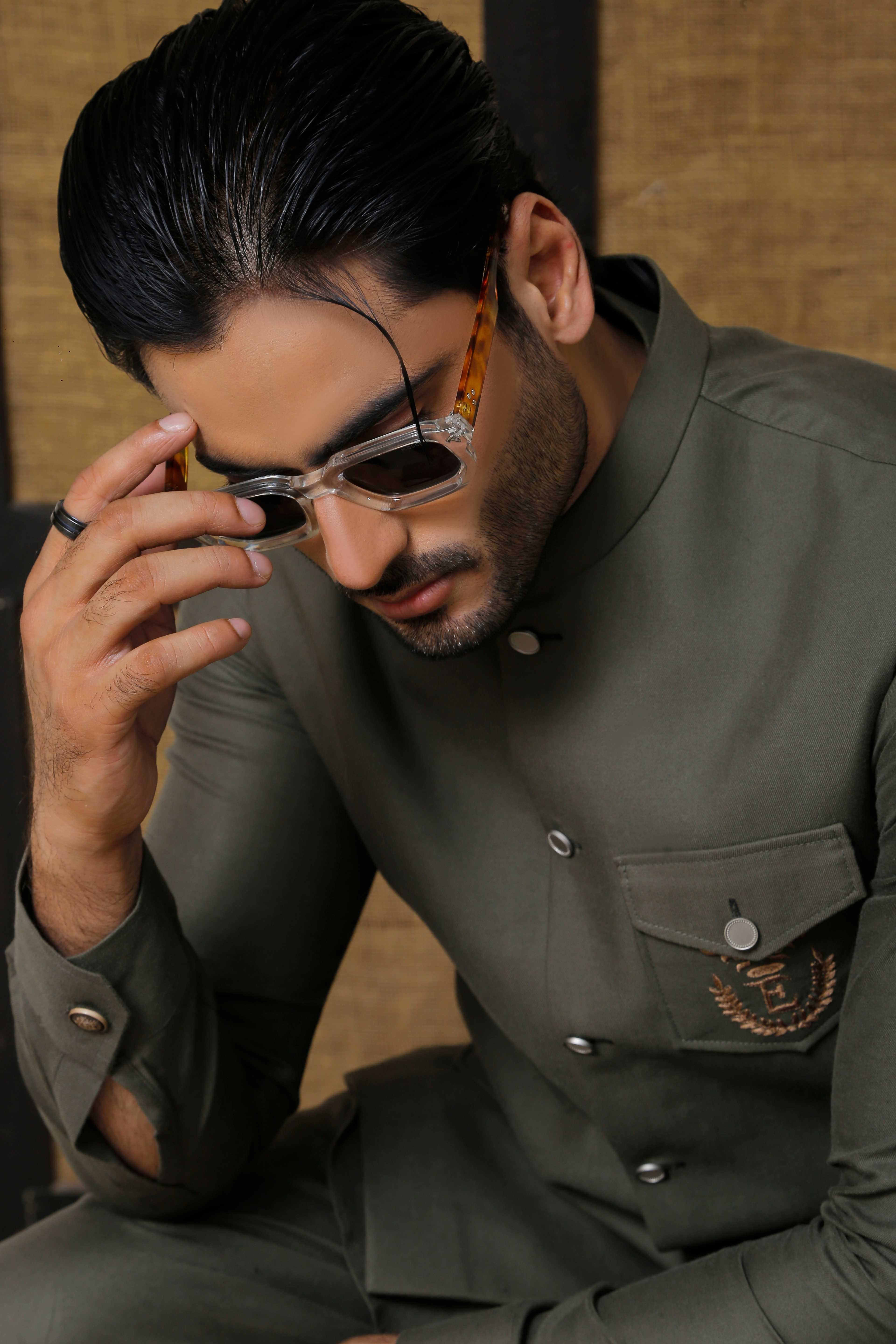 Olive Green WaistCoat