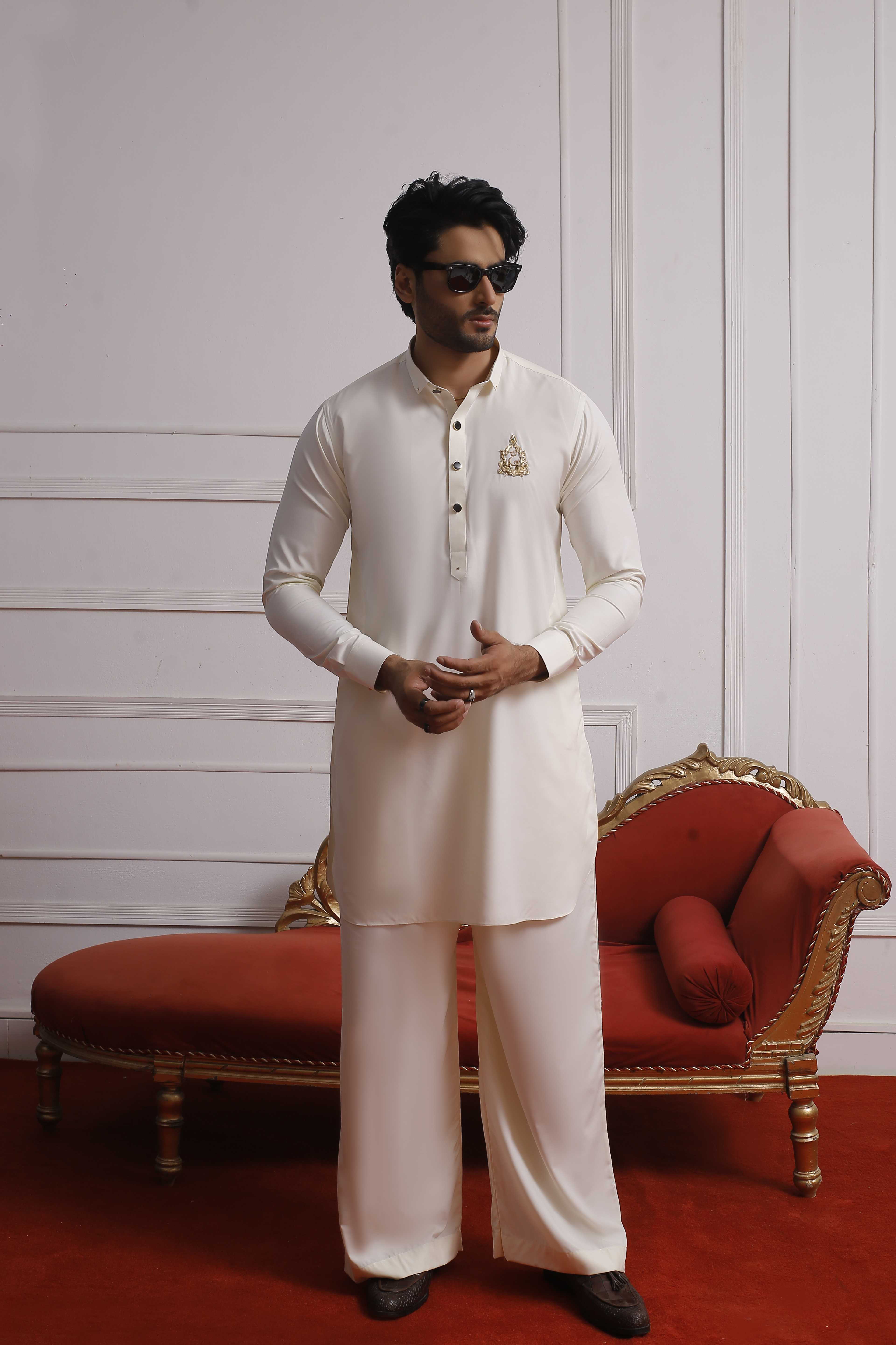 ER 800 Shining Bosci Executive Kameez Farshi Trouser