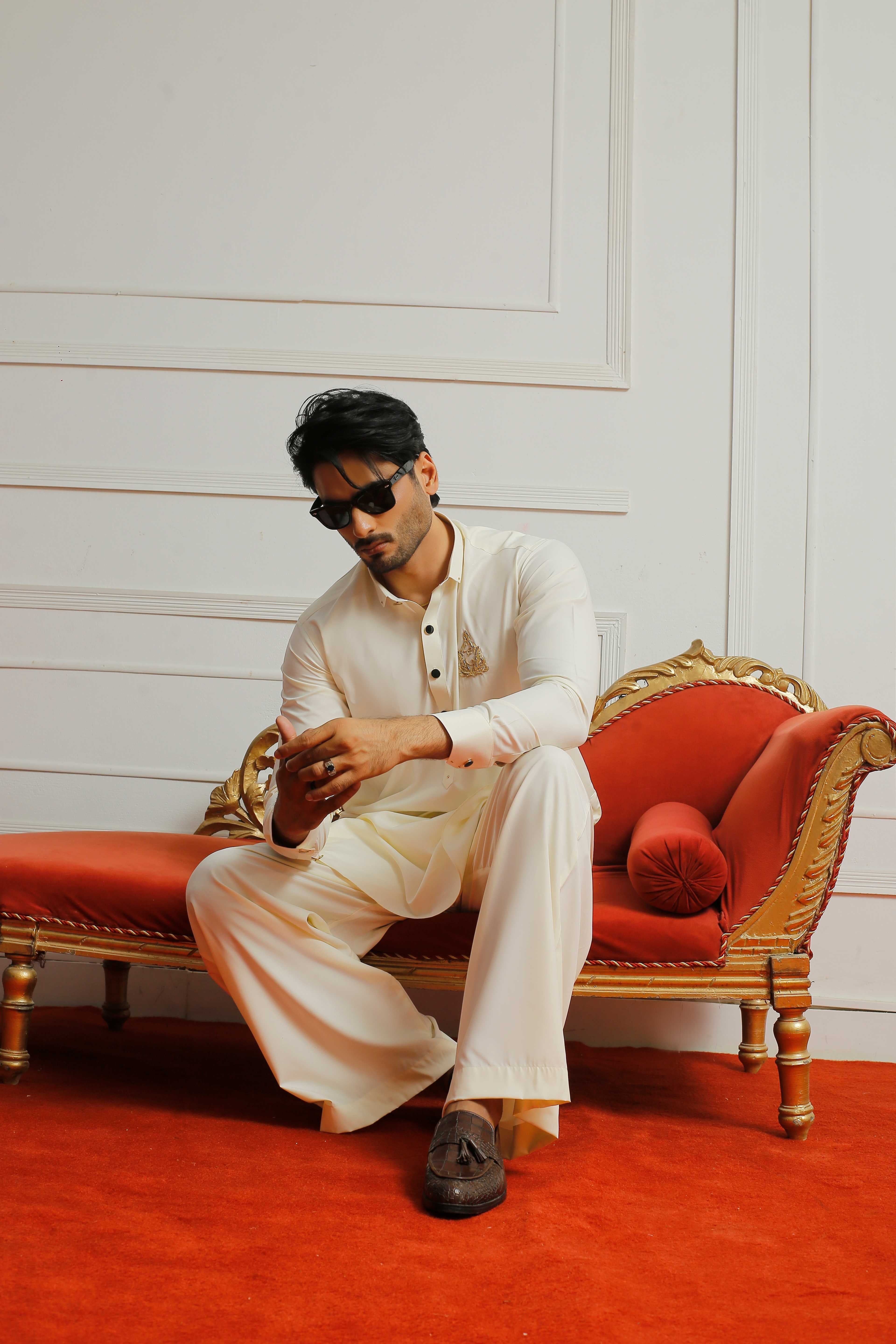 ER 800 Shining Bosci Executive Kameez Farshi Trouser