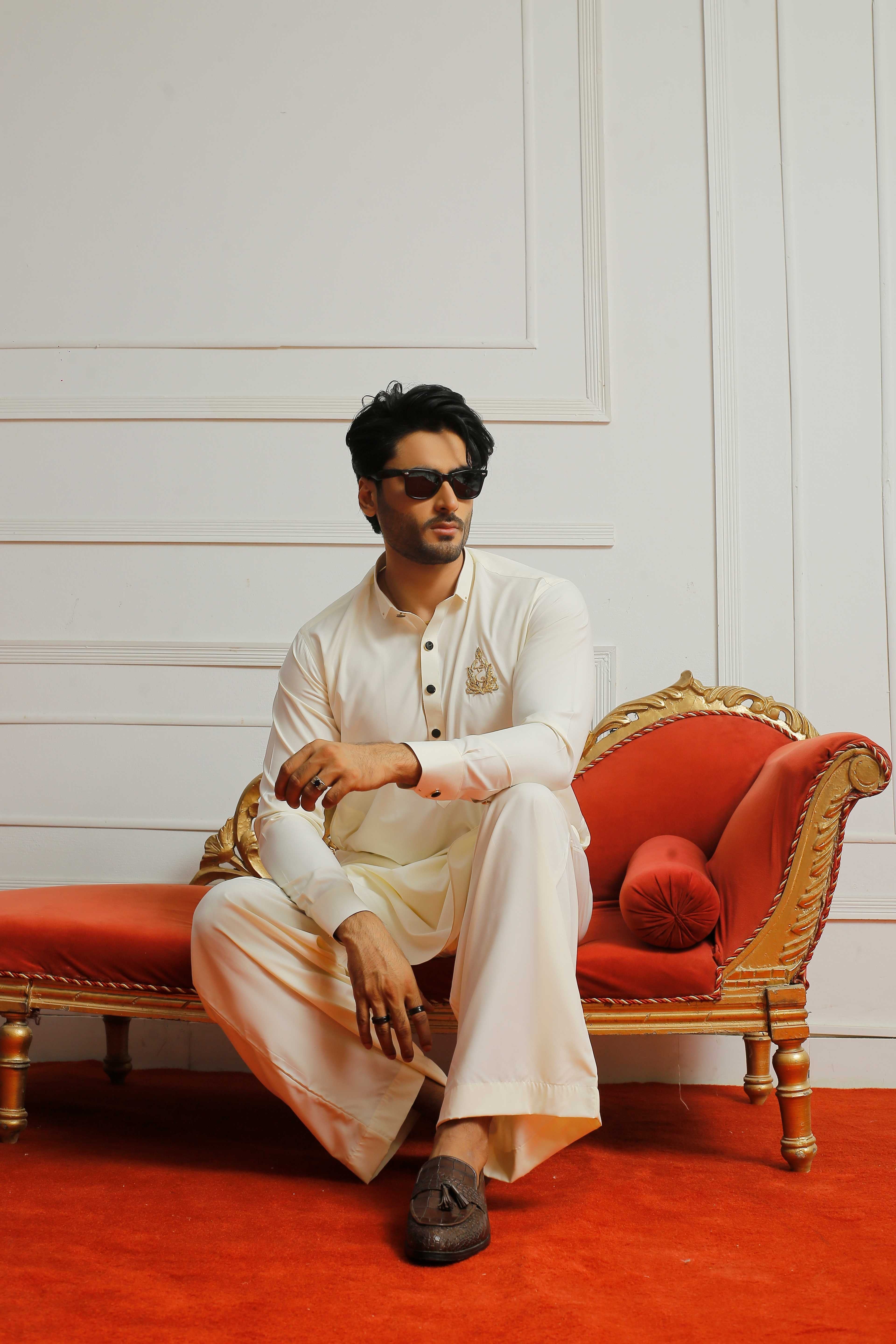 ER 800 Shining Bosci Executive Kameez Farshi Trouser