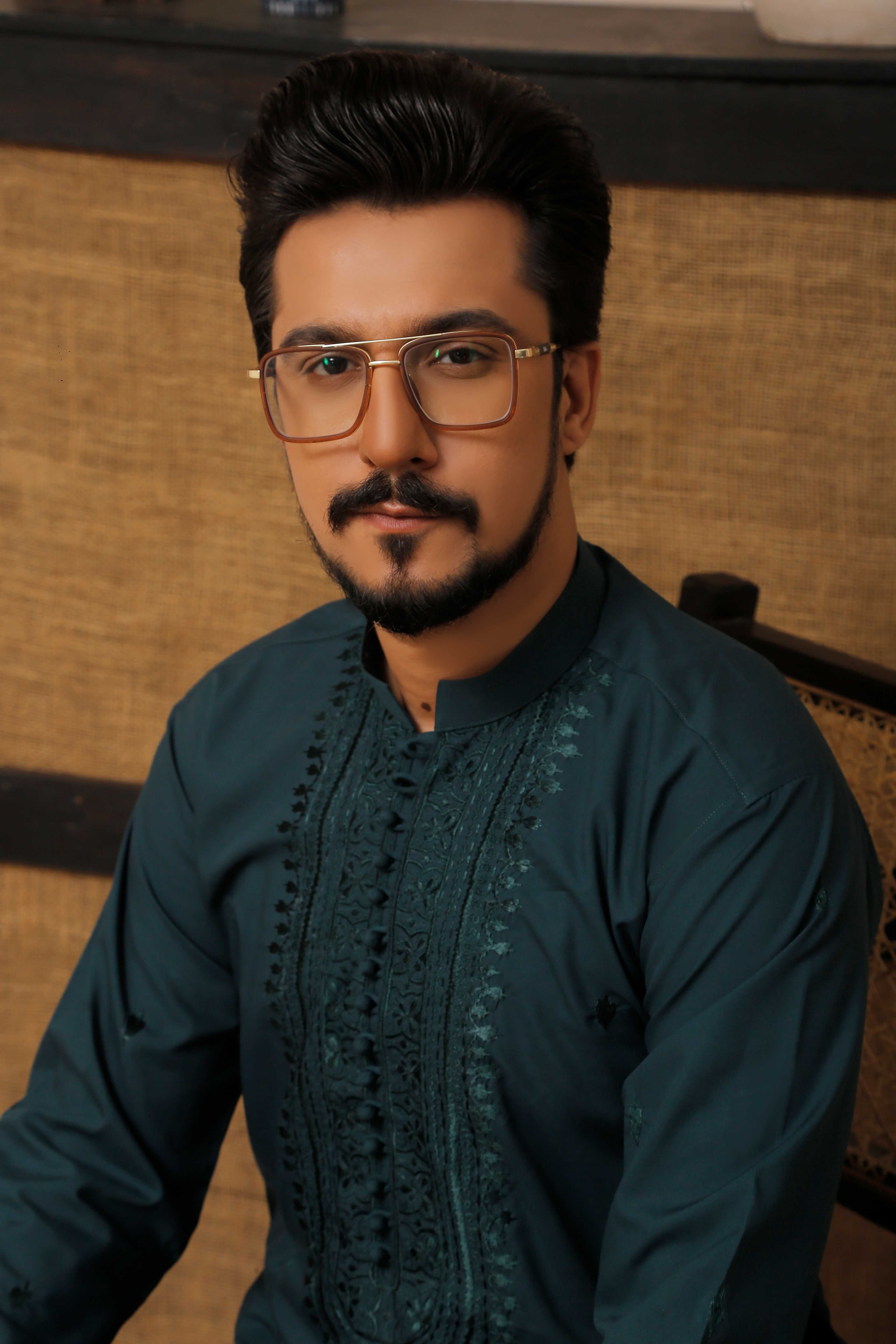 CK 500 Green Embroidered Executive Shalwar