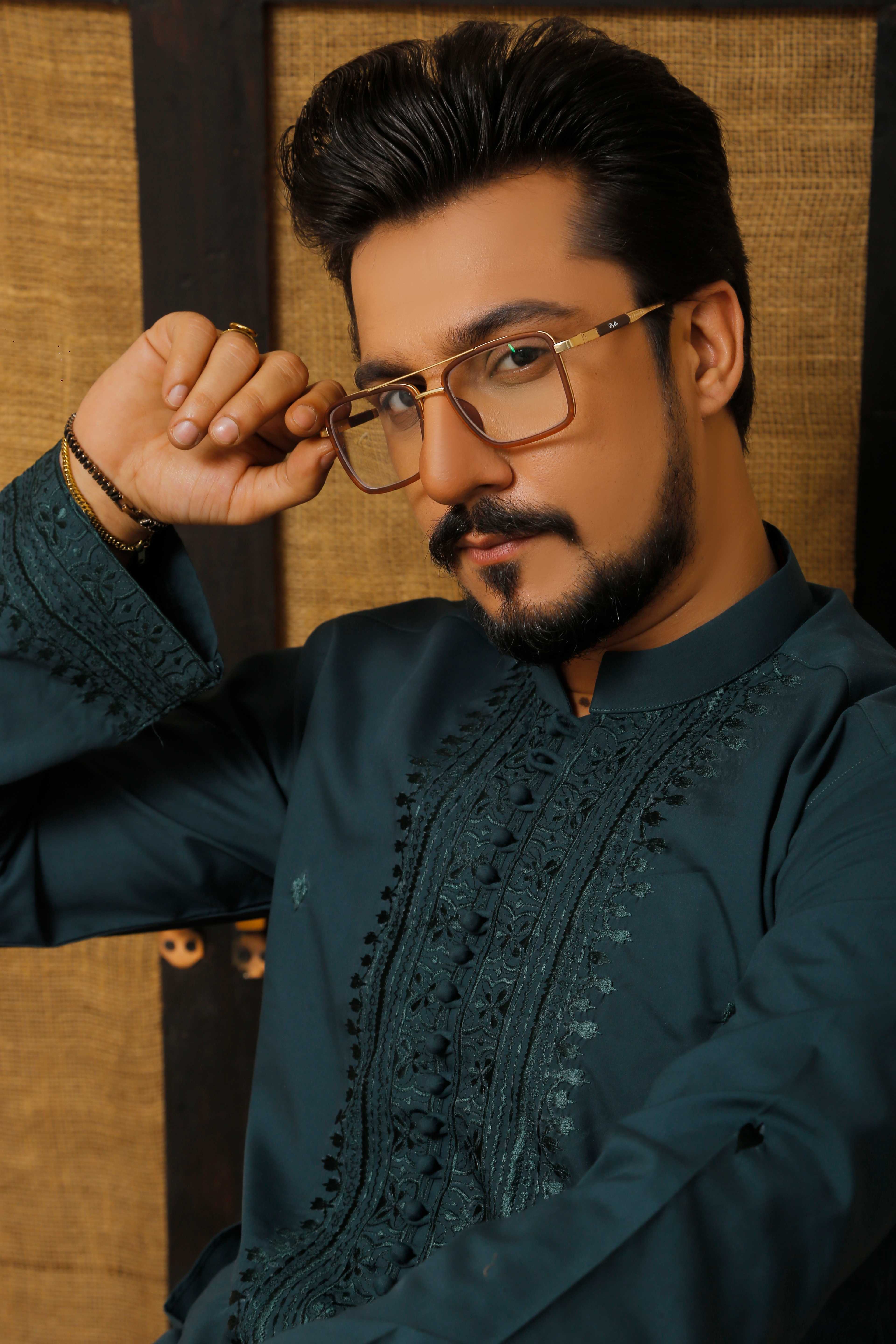 CK 500 Green Embroidered Executive Shalwar