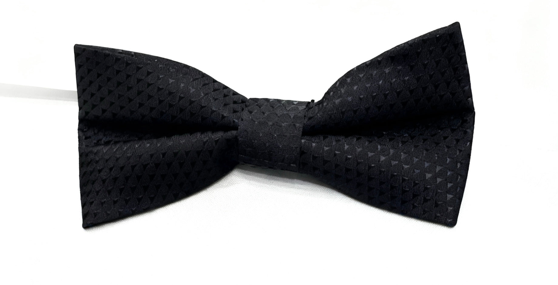 Subtle Pattern Tie Black Bow Tie With A Subtle Pattern – Edge Republic