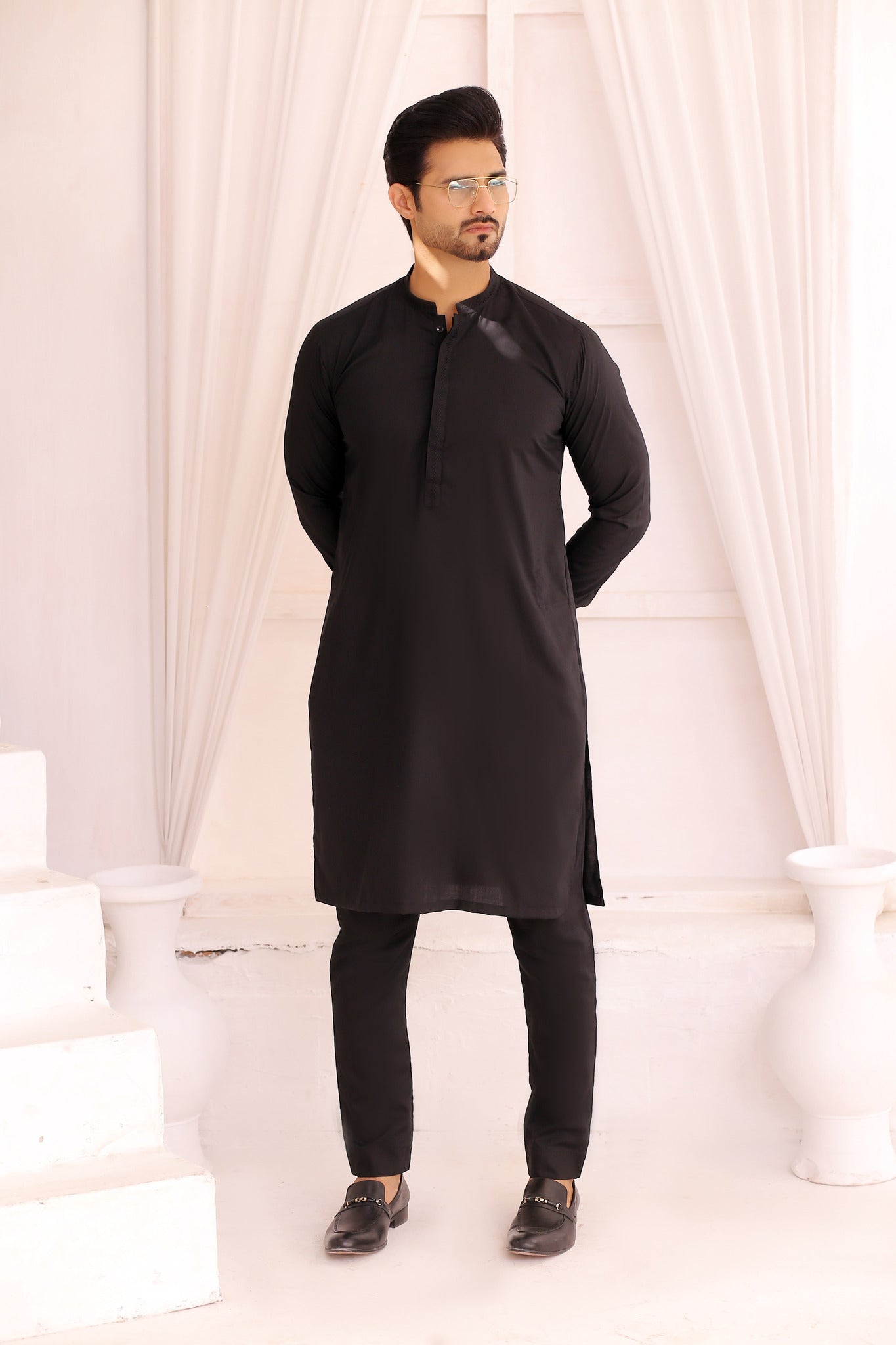 Black Kurta Pajama