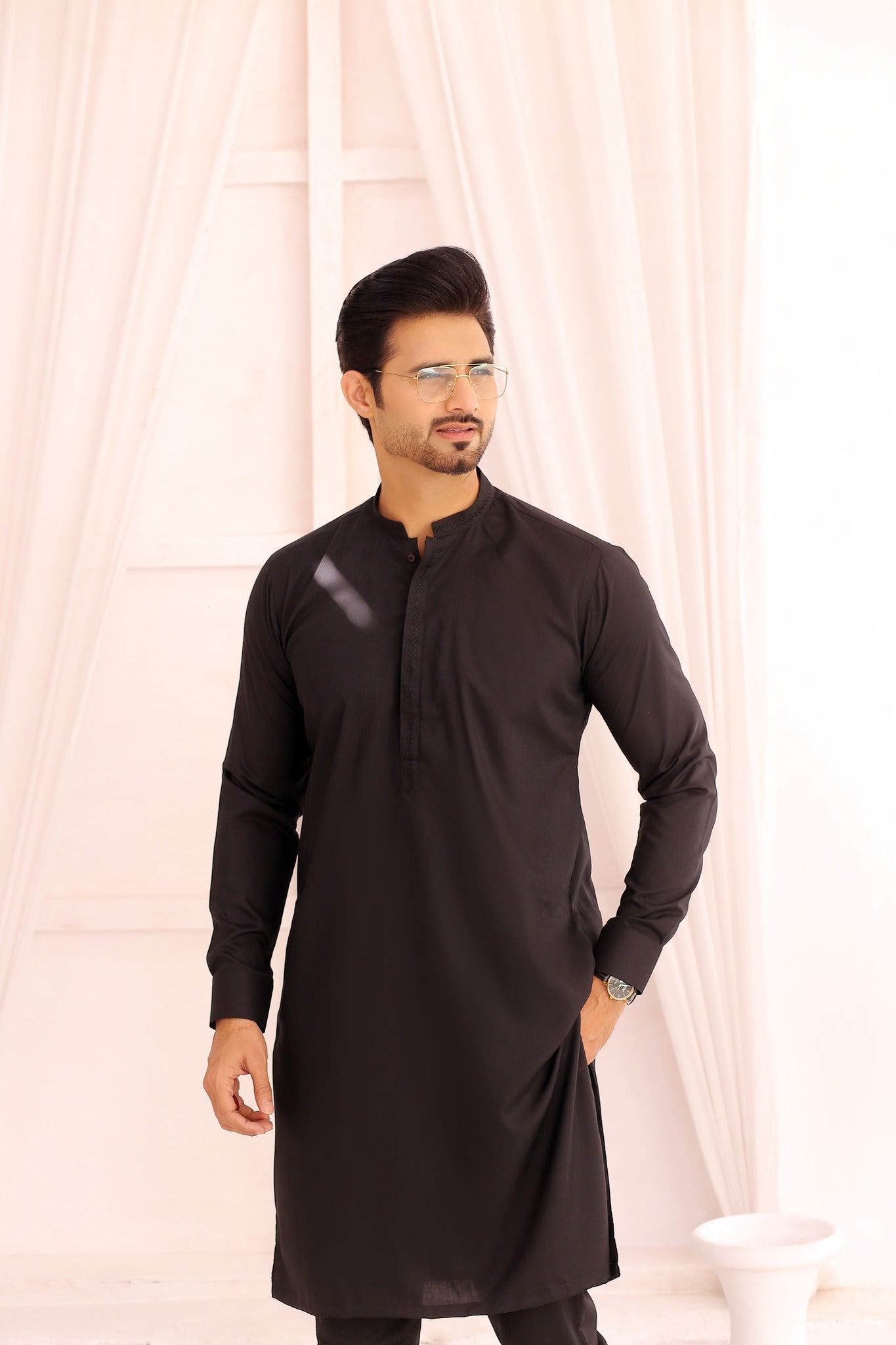 Black Kurta Pajama