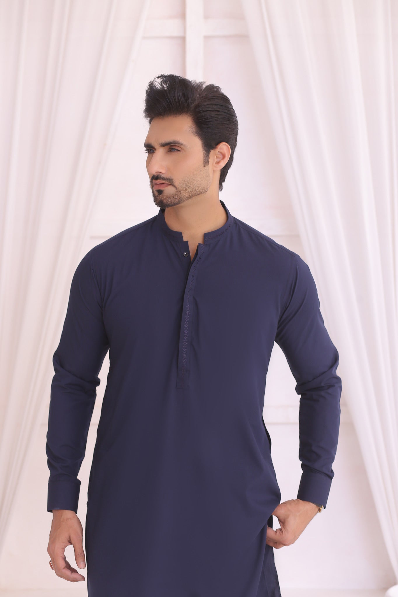 ER 693 Blue Kurta Pajama Male