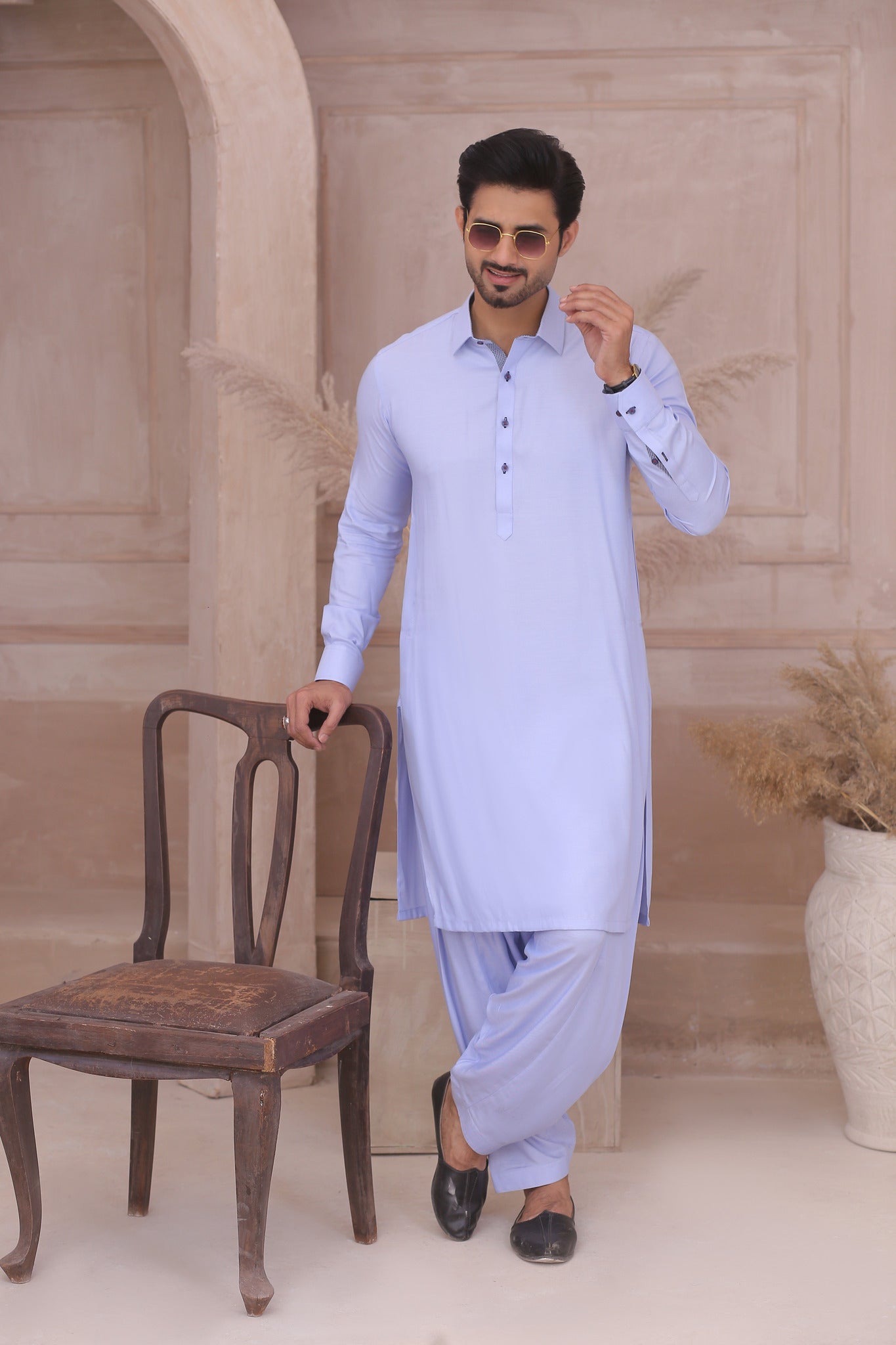 ER 700 Sky Man Shalwar Kameez