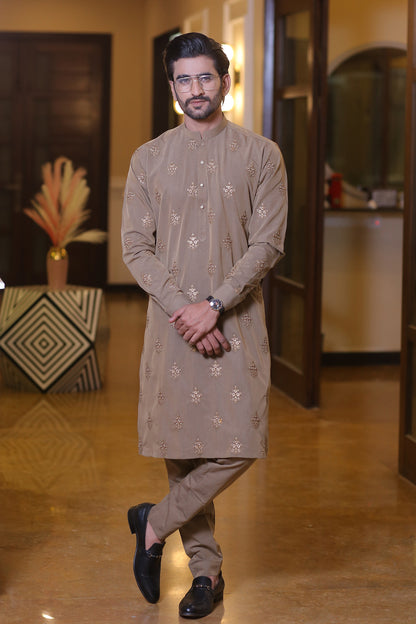 CK 731 Brown Kurta And Pajama