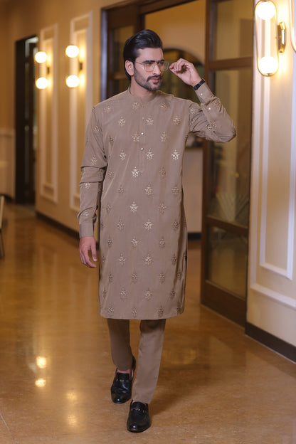 CK 731 Brown Kurta And Pajama