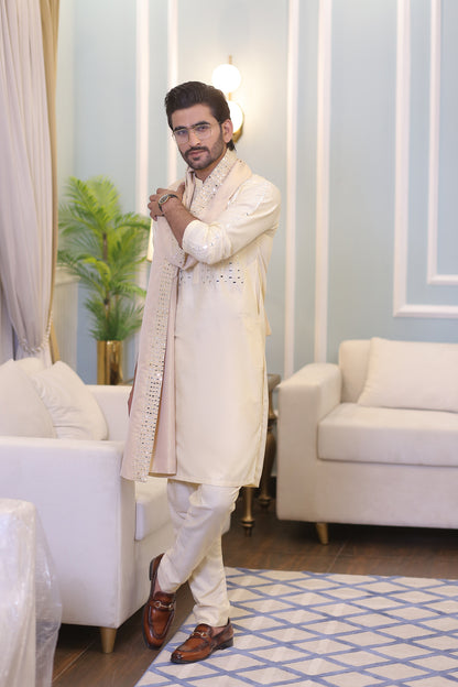 MR 61 Mirror Work Kurta Pajama