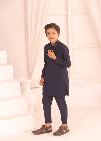 KD 689 Purple Kids Kurta Pajama