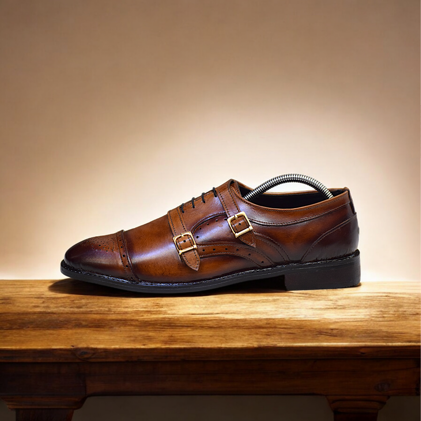 monk strap men's dress shoes