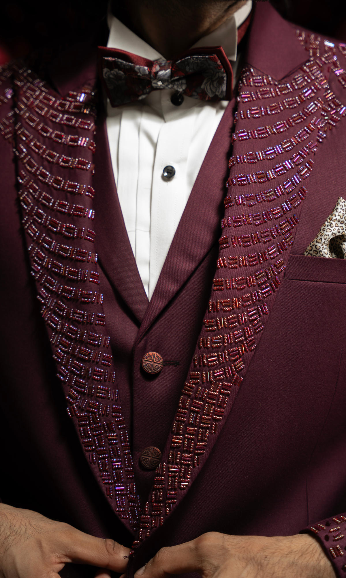 Maroon Suits For Men