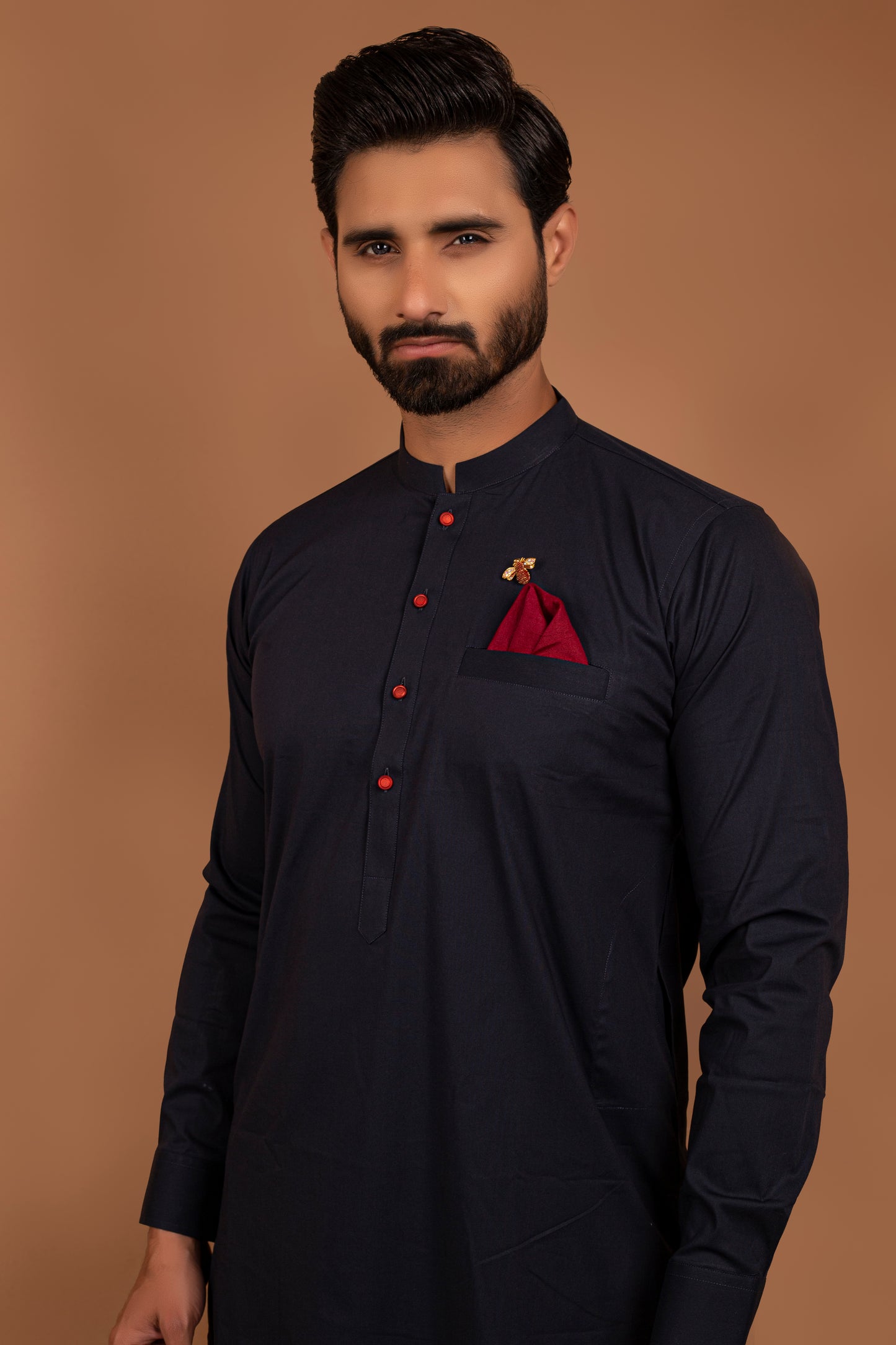 ER 355 Black Kurta Pajama