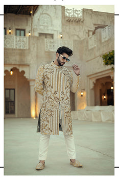 Saphire Sherwani