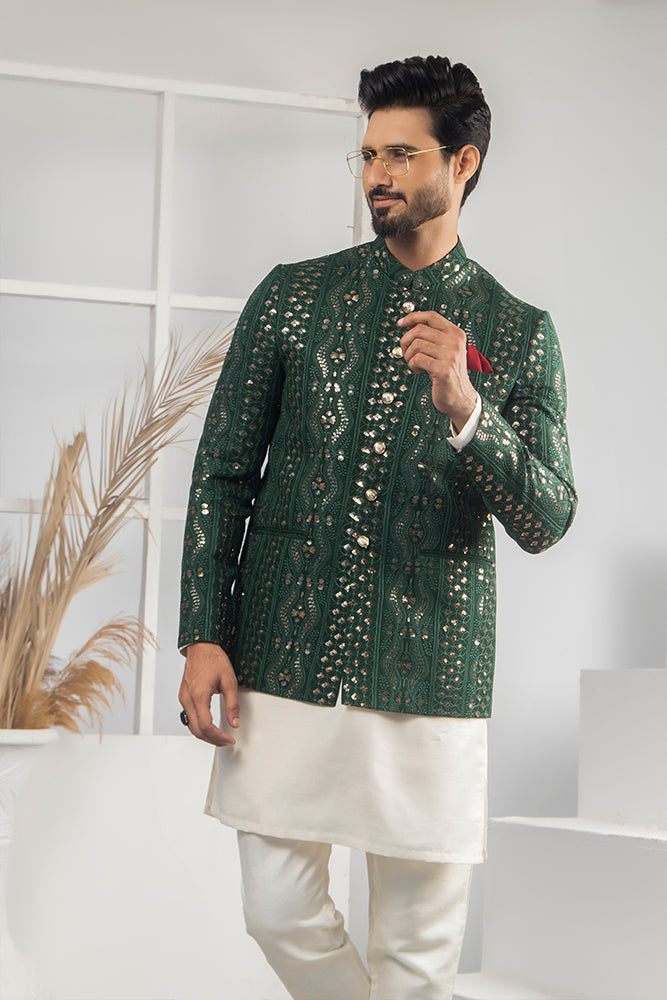 ER 2059 prince coat with shalwar kameez – Edge Republic