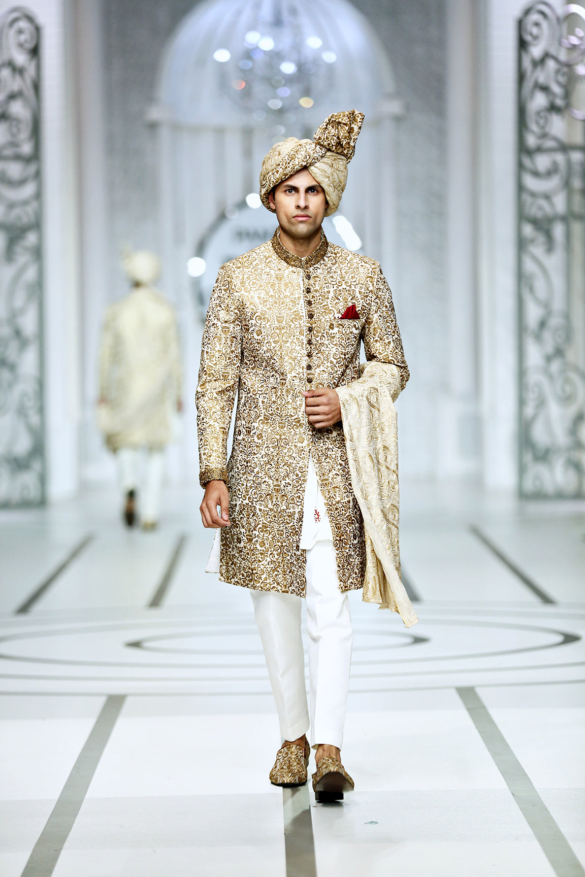 BCW 32 Exudes Elegance with the Delicate Copper Sherwani - Traditional Charm