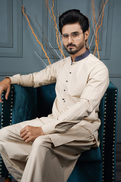 ER 597 Hard Cotton Kameez Shalwar For Men