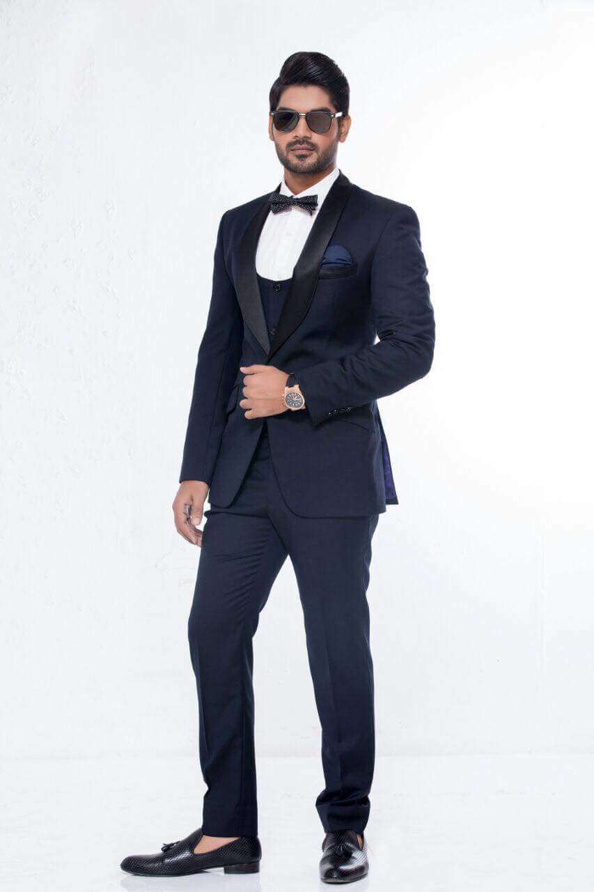 ER CP 2 Gray Embroided Couple Suits – Edge Republic